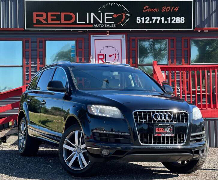 2013 Audi Q7 for sale at REDLINE AUTO SALES LLC in Cedar Creek TX