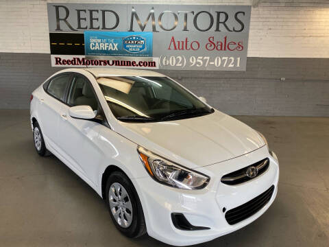 2016 Hyundai Accent for sale at REED MOTORS LLC in Phoenix AZ