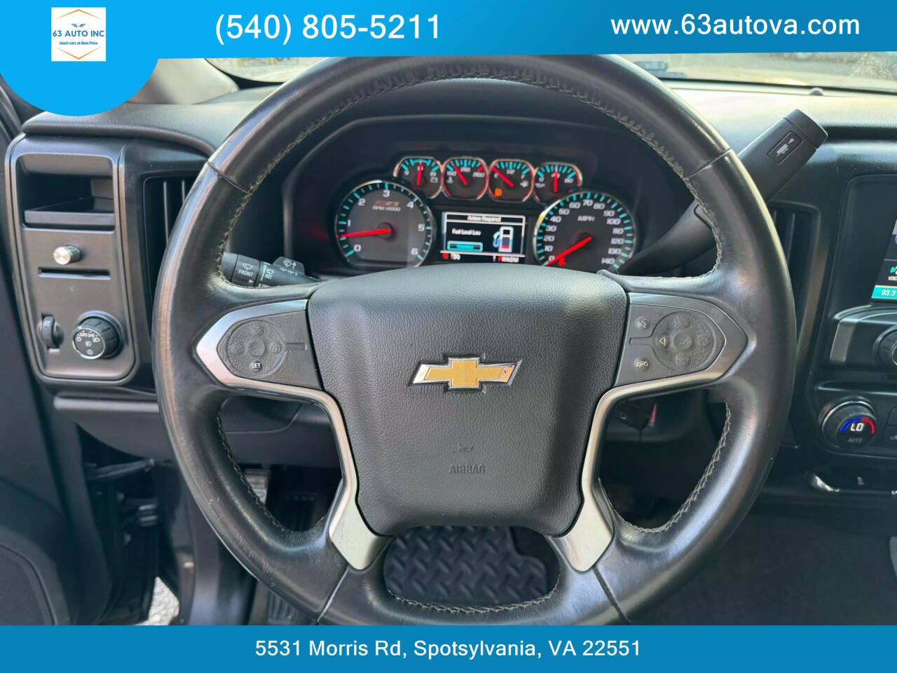 2014 Chevrolet Silverado 1500 for sale at 63 Auto Inc in Spotsylvania, VA