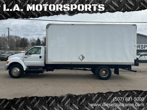 2010 Ford F-750 Super Duty for sale at L.A. MOTORSPORTS in Windom MN
