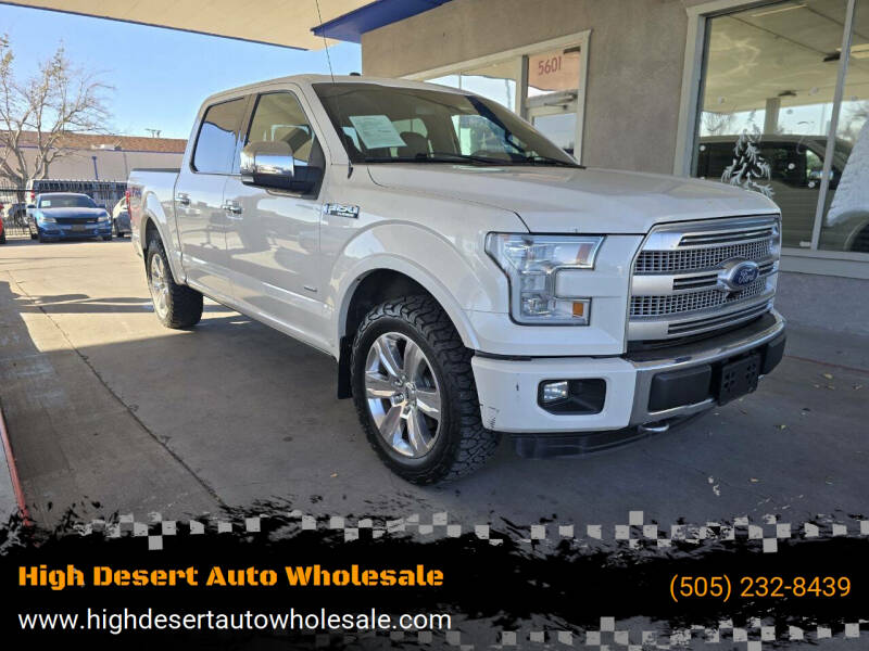 2015 Ford F-150 Platinum