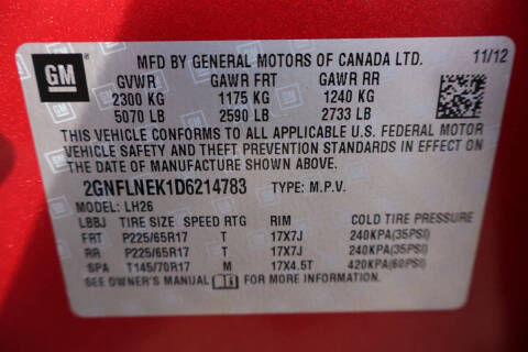 2013 Chevrolet Equinox LT