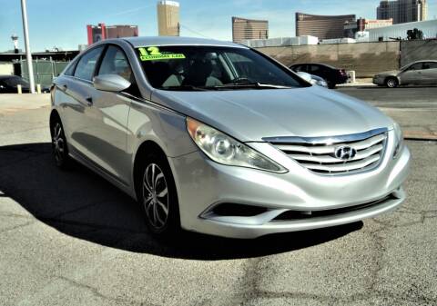 2012 Hyundai Sonata for sale at DESERT AUTO TRADER in Las Vegas NV