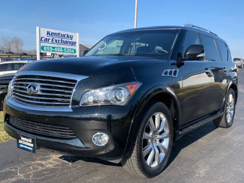 2011 Infiniti QX56 for sale at Kentucky Car Exchange in Mount Sterling KY