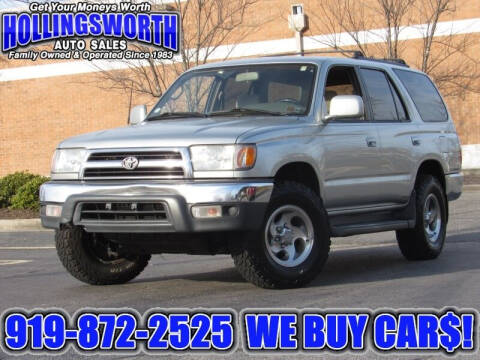 1999 Toyota 4Runner for sale at Hollingsworth Auto Sales in Raleigh NC