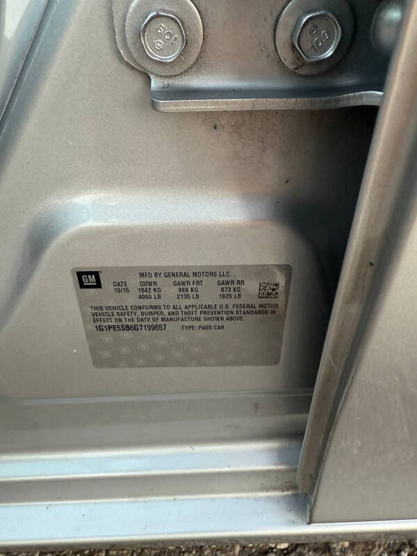 2016 Chevrolet Cruze Limited 1LT Auto