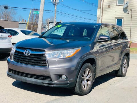 2014 Toyota Highlander for sale at Tonny's Auto Sales Inc. in Brockton MA