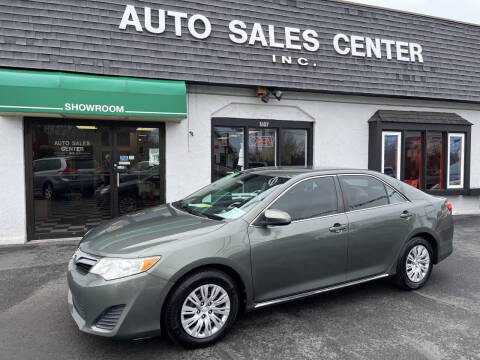 2014 Toyota Camry for sale at Auto Sales Center Inc in Holyoke MA