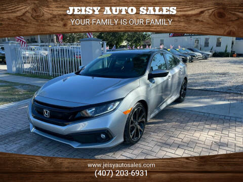 2021 Honda Civic for sale at JEISY AUTO SALES in Orlando FL