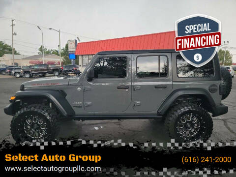 2018 Jeep Wrangler Unlimited for sale at Select Auto Group in Wyoming MI