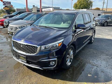 2018 Kia Sedona for sale at Monthly Auto Sales in Muenster TX