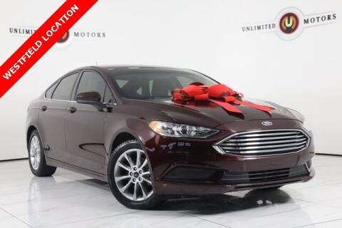 2017 Ford Fusion for sale at INDY'S UNLIMITED MOTORS - UNLIMITED MOTORS in Westfield IN