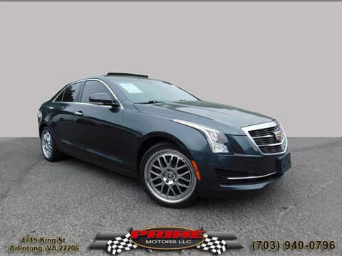 2015 Cadillac ATS for sale at PRIME MOTORS LLC in Arlington VA