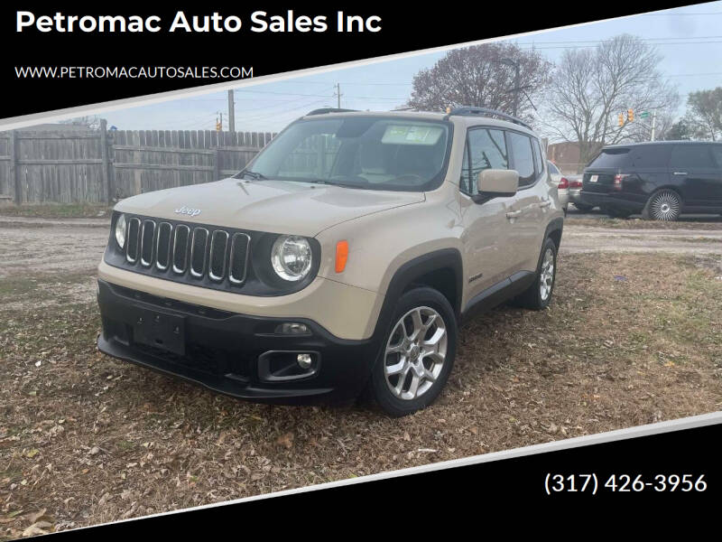 2015 Jeep Renegade for sale at Petromac Auto Sales Inc in Indianapolis IN
