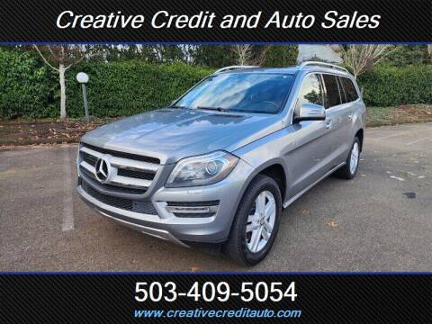 2015 Mercedes-Benz GL-Class for sale at Creative Credit & Auto Sales in Salem OR