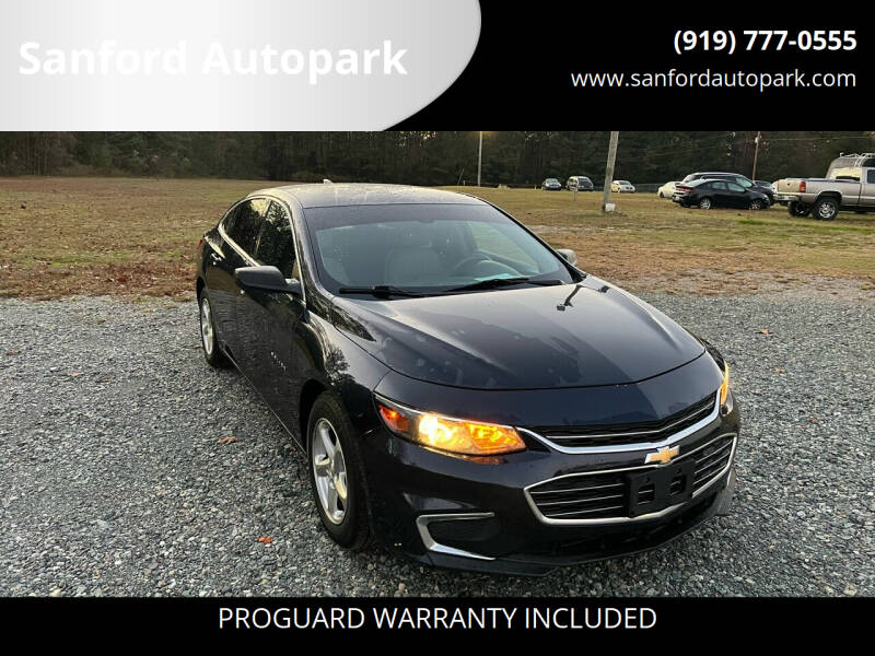 2016 Chevrolet Malibu for sale at Sanford Autopark in Sanford NC