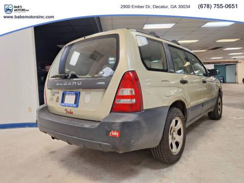 2003 Subaru Forester X