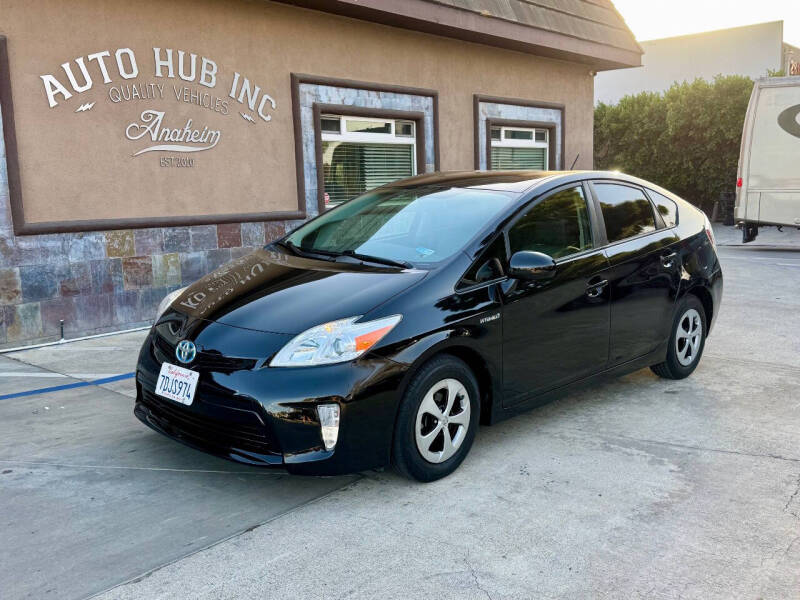 2013 Toyota Prius for sale at Auto Hub, Inc. in Anaheim CA