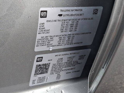 2026 GMC Sierra 1500 Elevation Standard