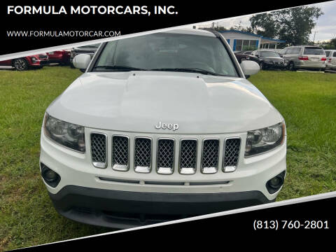 2016 Jeep Compass for sale at FORMULA MOTORCARS, INC. in Tampa FL