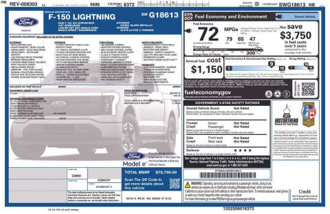 2025 Ford F-150 Lightning Flash