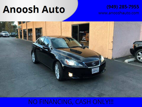 2006 Lexus IS 350 for sale at Anoosh Auto in Mission Viejo CA
