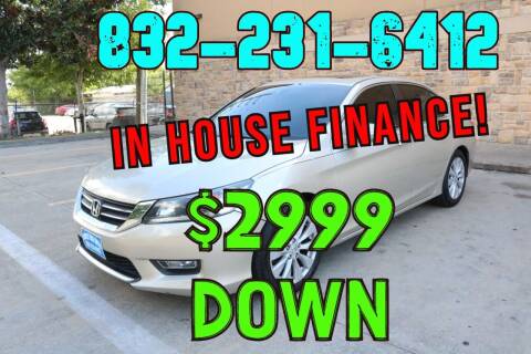 2013 Honda Accord for sale at Direct One Auto in Houston TX