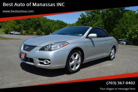 2008 Toyota Camry Solara for sale at Best Auto of Manassas INC in Manassas VA