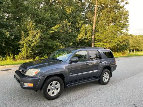 2004 Toyota 4Runner for sale at GTO United Auto Sales LLC in Lawrenceville GA