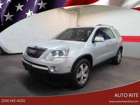 2011 GMC Acadia for sale at Auto Rite in Bedford Heights OH