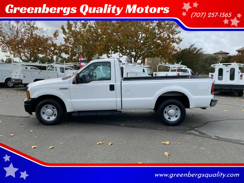 2006 Ford F-250 Super Duty for sale at Greenbergs Quality Motors in Napa CA