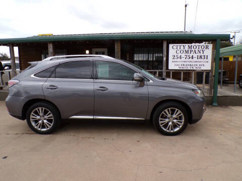 2013 Lexus RX 350 for sale at CITY MOTOR COMPANY in Waco TX