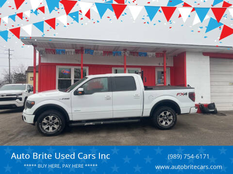 2013 Ford F-150 for sale at Auto Brite Used Cars Inc in Saginaw MI