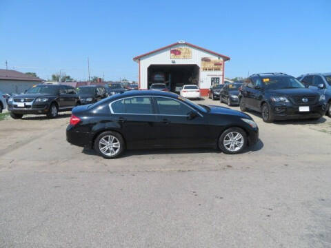 2011 Infiniti G37 Sedan for sale at Jefferson St Motors in Waterloo IA