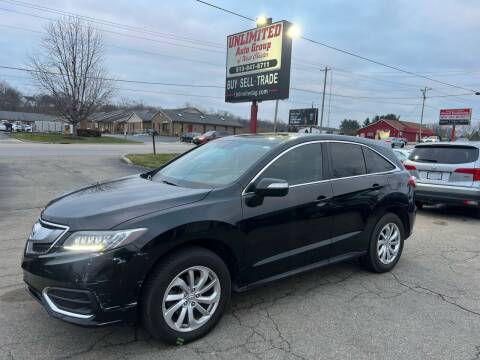 2016 Acura RDX for sale at Unlimited Auto Group in West Chester OH