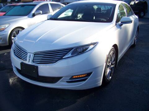 2013 Lincoln MKZ for sale at lemity motor sales in Zanesville OH