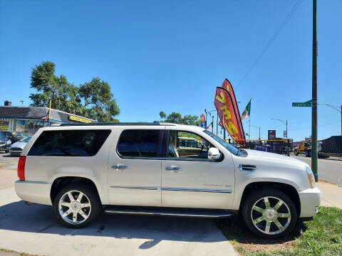 2011 Cadillac Escalade ESV for sale at ROCKET AUTO SALES in Chicago IL