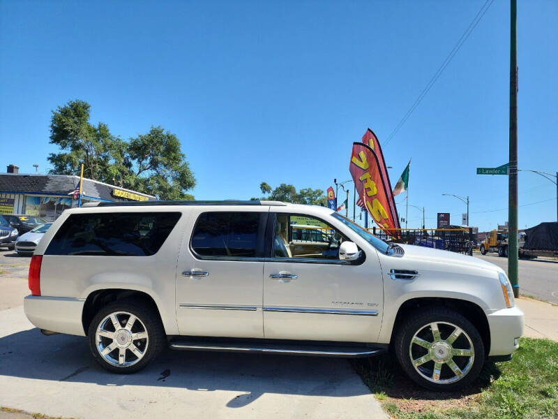 2011 Cadillac Escalade ESV for sale at ROCKET AUTO SALES in Chicago IL