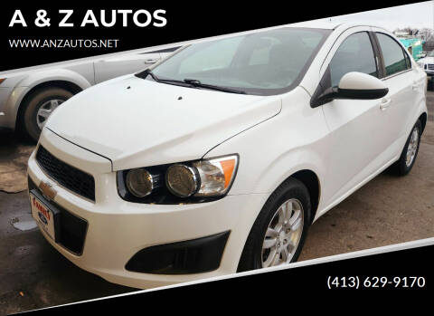 2015 Chevrolet Sonic for sale at A & Z AUTOS in Westfield MA