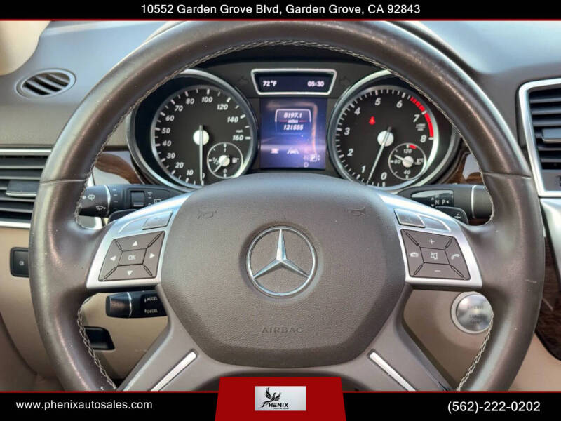 2012 Mercedes-Benz M-Class ML 350