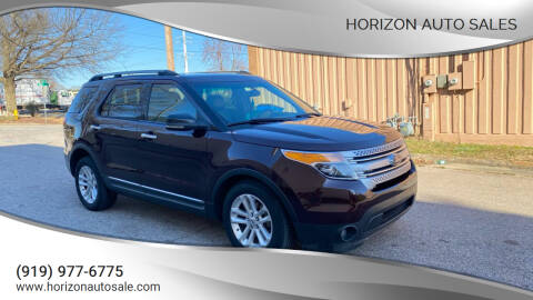 2011 Ford Explorer for sale at Horizon Auto Sales in Raleigh NC