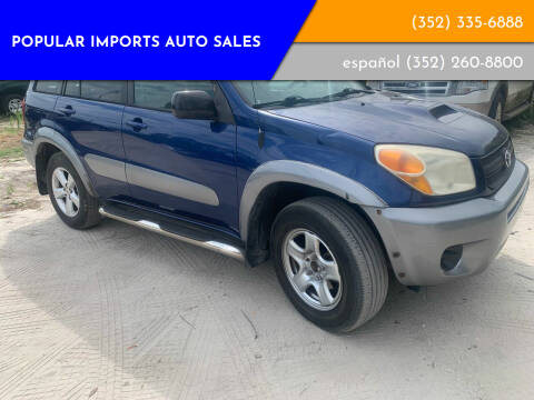 2004 Toyota RAV4 for sale at Popular Imports Auto Sales - Popular Imports-InterLachen in Interlachehen FL