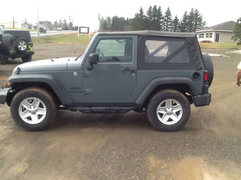 2015 Jeep Wrangler for sale at Garys Sales & SVC in Caribou ME