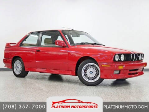 1988 BMW M3 for sale at PLATINUM MOTORSPORTS INC. in Hickory Hills IL