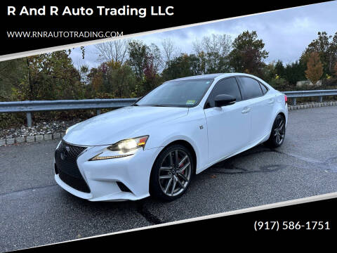 2014 Lexus IS 350 for sale at R and R Auto Trading LLC in Hackettstown NJ