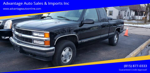 1998 Chevrolet C/K 1500 Series for sale at Advantage Auto Sales & Imports Inc in Loves Park IL