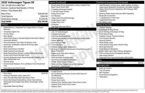 2020 Volkswagen Tiguan