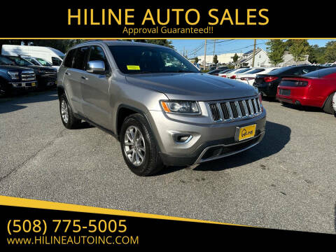 2015 Jeep Grand Cherokee for sale at HILINE AUTO SALES in Hyannis MA