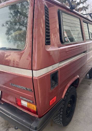 1989 Volkswagen Vanagon Syncro