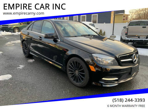 2011 Mercedes-Benz C-Class for sale at EMPIRE CAR INC in Troy NY